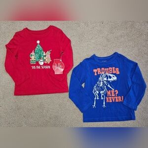 Two Kids Long Sleeve Shirts